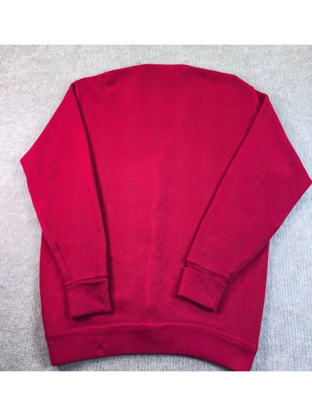 Vintage Grand Slam Munsingwear Cardigan Sweater Mens Large Red Grandpa Preppy